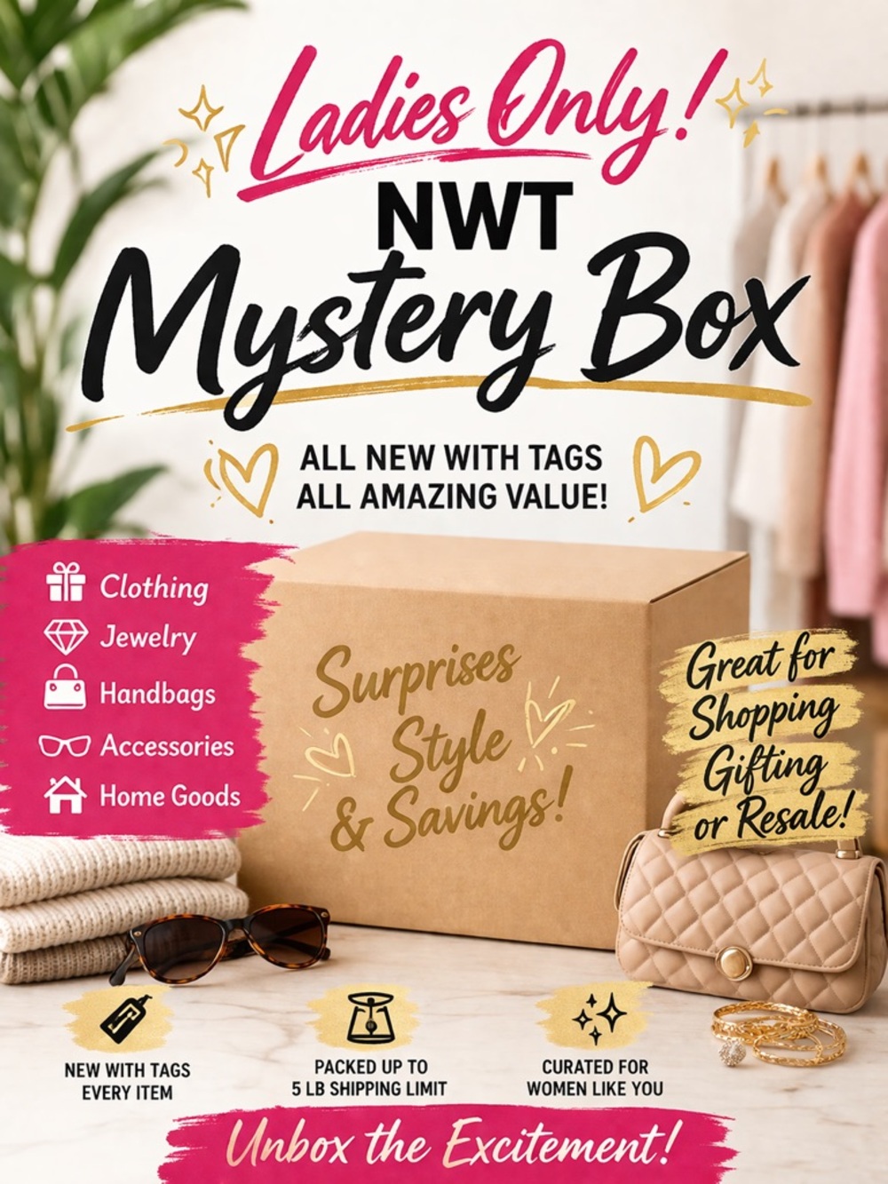 Women’s NWT Mystery Box - Surprise Style & Savings